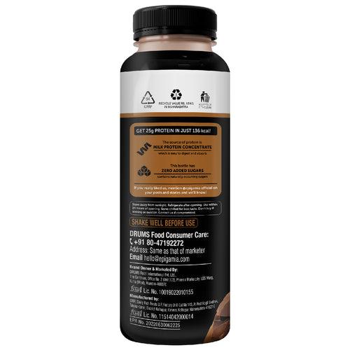 turbo 25 g protein milkshake, chocolate - 250 ml