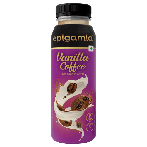 vanilla coffee milkshake, 180 ml each - pack of 4