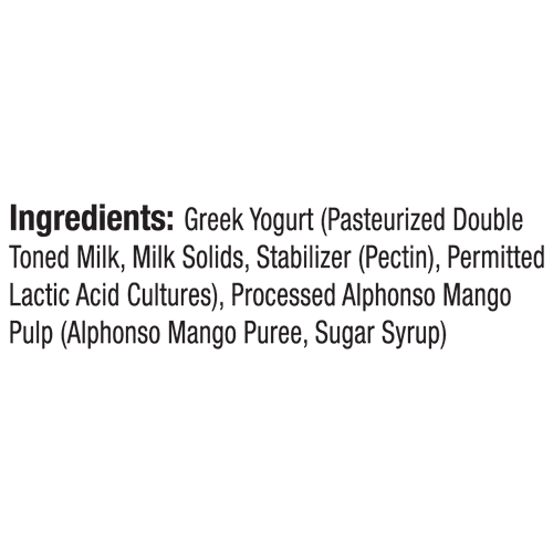 Greek yogurt triad, 85 gm each - pack of 6