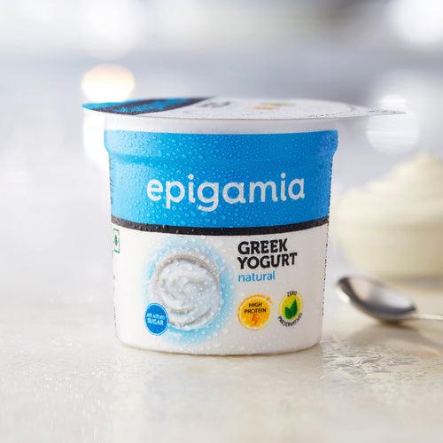 greek yogurt, natural - 85 gm