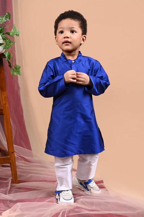 Little Melodies Kurta Set With Jacket