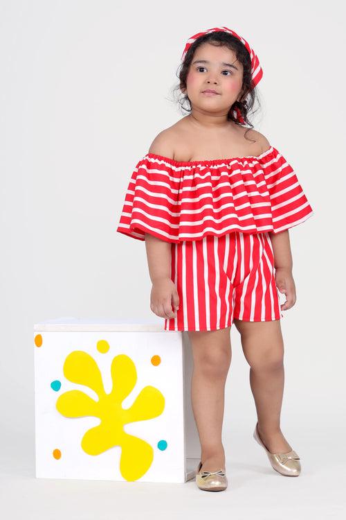 Wonder Stripes Playsuit