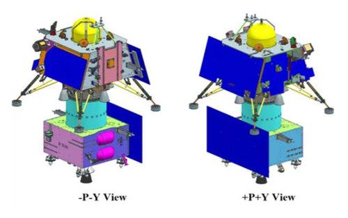 Chandrayaan 3 | Vikram Lander & Pragyaan Rover Scale Models