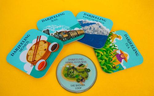 Darjeeling Railway | Coasters Set of 4