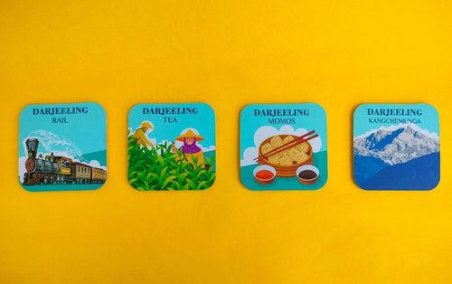 Darjeeling Railway | Coasters Set of 4