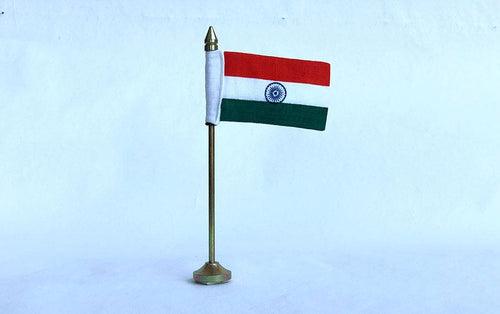 India Table Flag Small