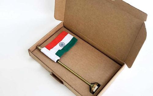 India Table Flag Small