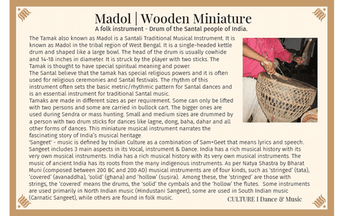 Madol | Wooden Miniature