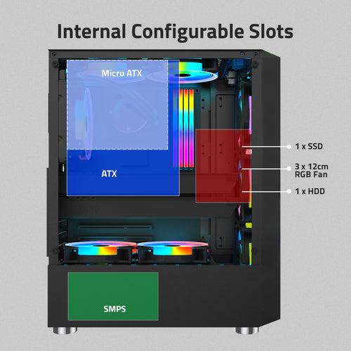 G8322B Computer Gaming Cabinet