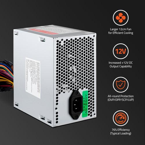 VIP 400R 12 Plus Computer Power Supply with BIS Certified