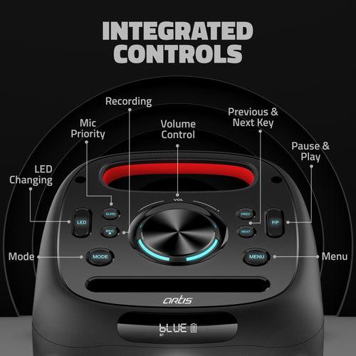 SoundPro 100 60W TWS Portable 5.0 Bluetooth Party Speaker