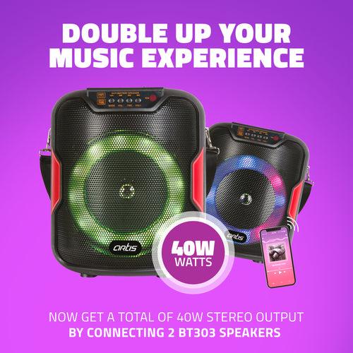 BT303 20W Portable 5.0 Bluetooth Party Speaker