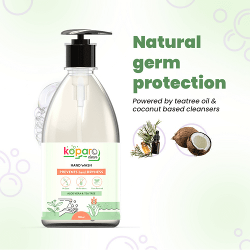 Combo | Natural Handwash | Lavender & Vetiver | Aloe & Green Tea | 1000 ML