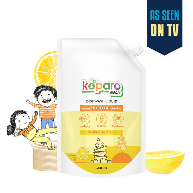 Natural Dishwashing Liquid - Orange - 2 litres