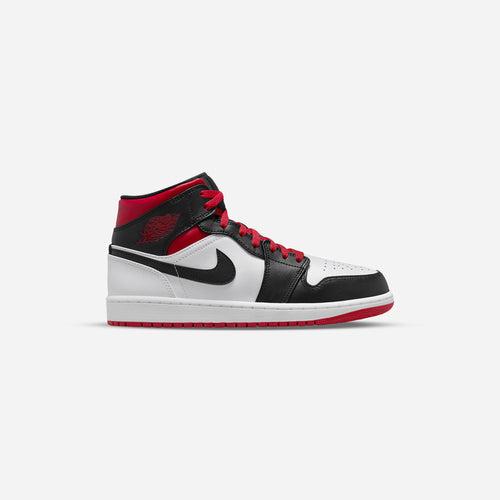 JORDAN 1 MID GYM RED BLACK TOE