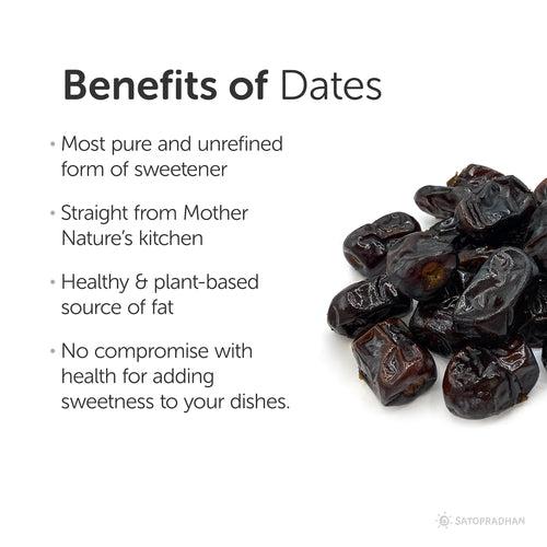 Dates Kimia - Purely Natural & Organic in 700g pack  - High Quality Unpitted extremely Soft & Juicy Dates with No Added Sugar, Flavour or Chemical Preservatives