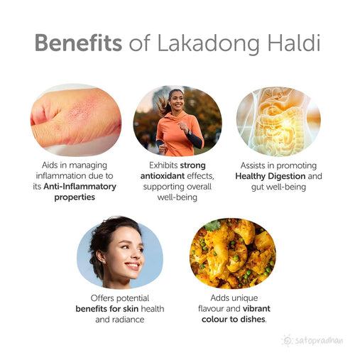 Lakadong Haldi - Turmeric Powder 200g-Premium Quality, Natural & Purely Organic without Adulteration