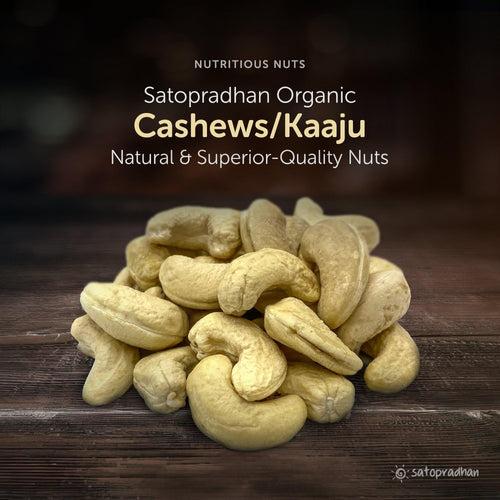 Cashew Nuts Whole - Kaaju 200g - Raw Unsalted Premium Quality  & Organic nuts without Additives or Preservatives