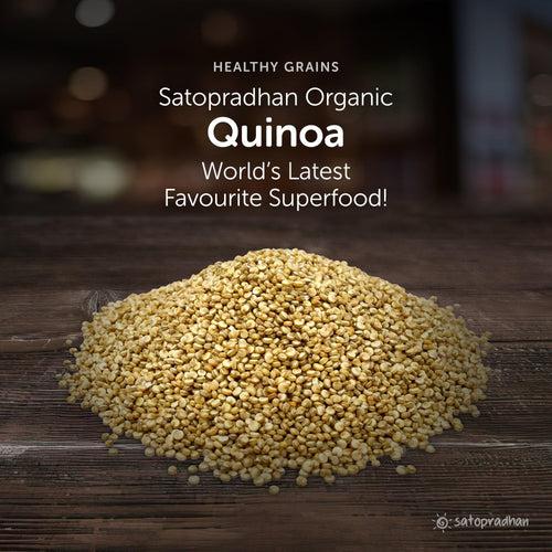 Quinoa White - Organic & Wholesome 800g-Saponin free - Premium Quality Unrefined Grains without Preservatives