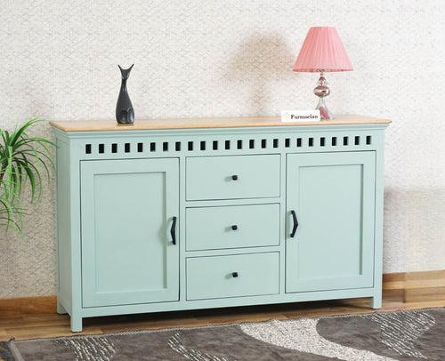 Alexandria Solid Wood Sideboard Three Drawer two door