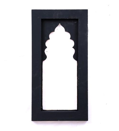 Mdf Handpainted Rectangle White Colour Frame(L8*H20 Inch)