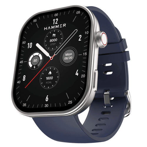 Hammer Tussle 2.01" Full HD Display Bluetooth Calling Smartwatch