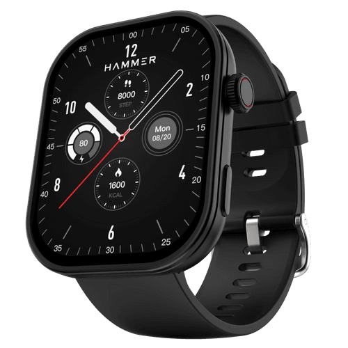 Hammer Tussle 2.01" Full HD Display Bluetooth Calling Smartwatch