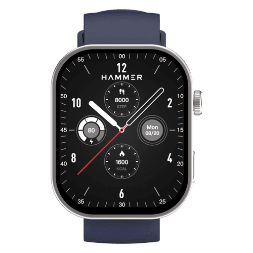 Hammer Tussle 2.01" Full HD Display Bluetooth Calling Smartwatch