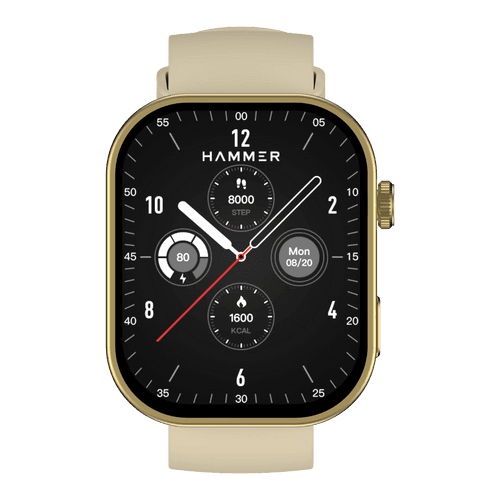 Hammer Tussle 2.01" Full HD Display Bluetooth Calling Smartwatch