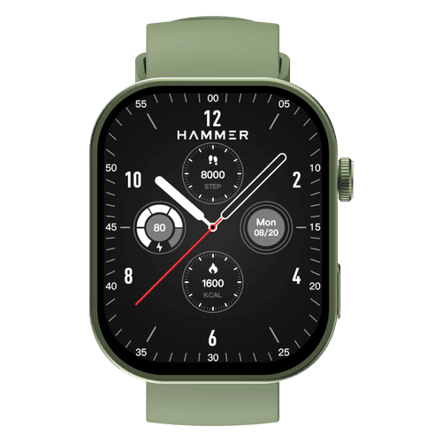 Hammer Tussle 2.01" Full HD Display Bluetooth Calling Smartwatch