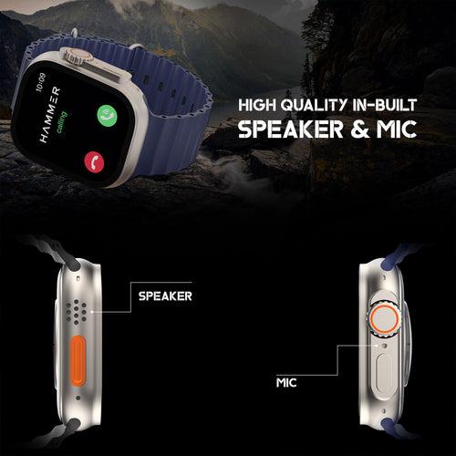 Hammer Active 2.0 Ultra with 1.95 inches Biggest Display Bluetooth Calling Smartwatch