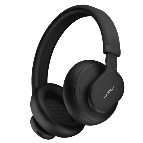 Hammer Bash Max Over The Ear Wireless Bluetooth Headphones With Mic