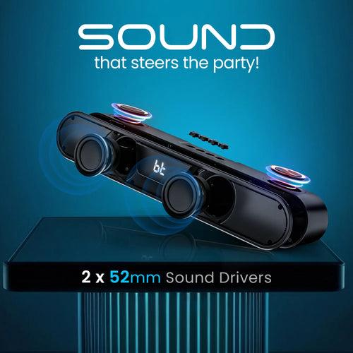 Hammer BeatBox  Bluetooth Soundbar & Splendor Neckband (Combo)