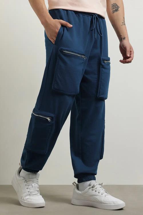 Oversized Multi Pocket Cargo Joggers