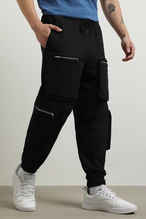 Oversized Multi Pocket Cargo Joggers