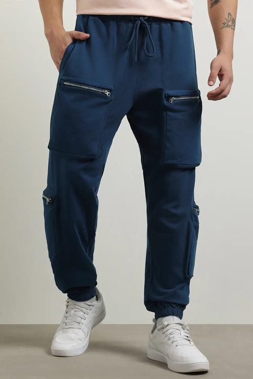 Oversized Multi Pocket Cargo Joggers