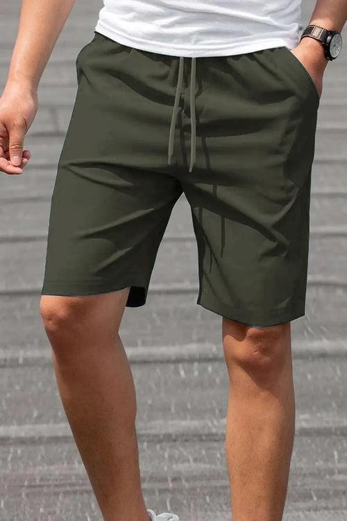 Oat Milk Zip Pocket Shorts