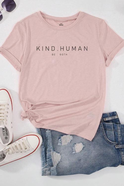 Oversized Kind Human T-Shirt