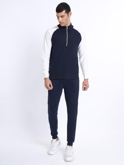 Colorblock Bomber Jogger Co-ord Set