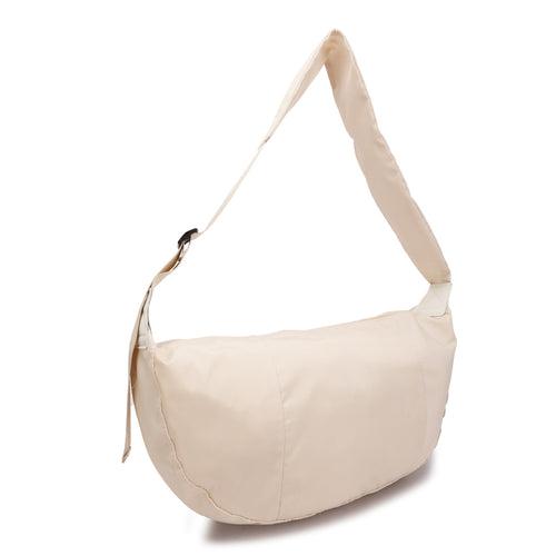 Nylon Hobo Bag With Adjustable Straps