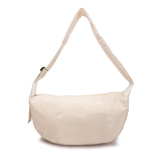 Nylon Hobo Bag With Adjustable Straps