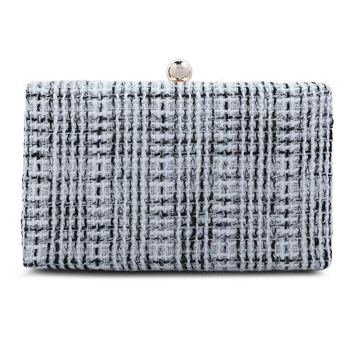 Creative Weave Clutch Bag