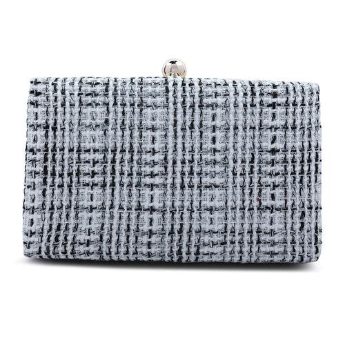 Creative Weave Clutch Bag