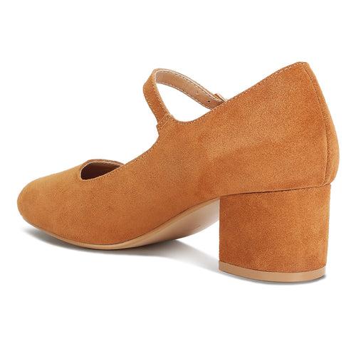 Block Heel Mary Janes