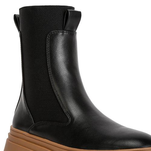 High Top Chunky Chelsea Boots