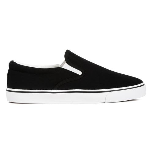 Men's Canvas Slip On Sneakers