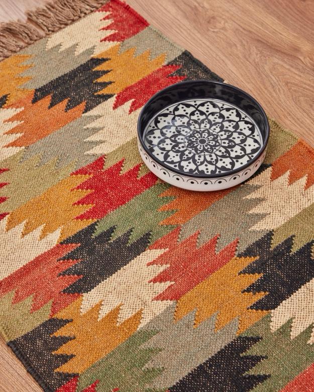 Kilim jaal Floor Runner