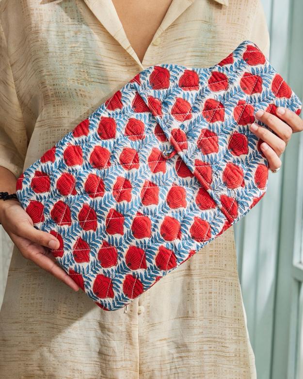 Poppy Fields Hot Water Bag Cover