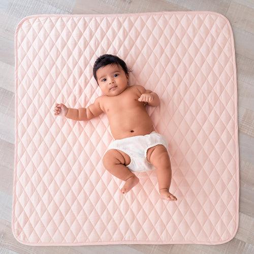 Quilted Playmat - Grey