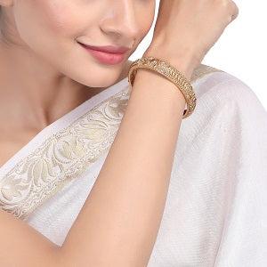 CHANDANEE  GOLD PLATED BANGLE